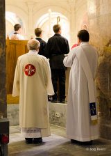 2013 Lourdes Pilgrimage - FRIDAY St Bernadette Chapel Mass (11/42)
